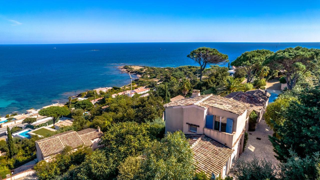 Superbe Villa, Incroyable Vue Mer, Piscine Chauffee, Climatisee سانت ماكسيم المظهر الخارجي الصورة