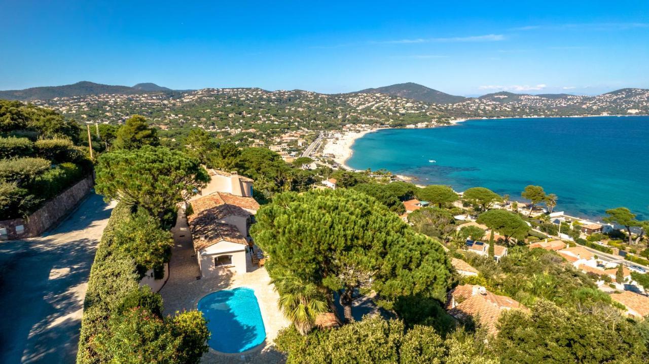 Superbe Villa, Incroyable Vue Mer, Piscine Chauffee, Climatisee سانت ماكسيم المظهر الخارجي الصورة