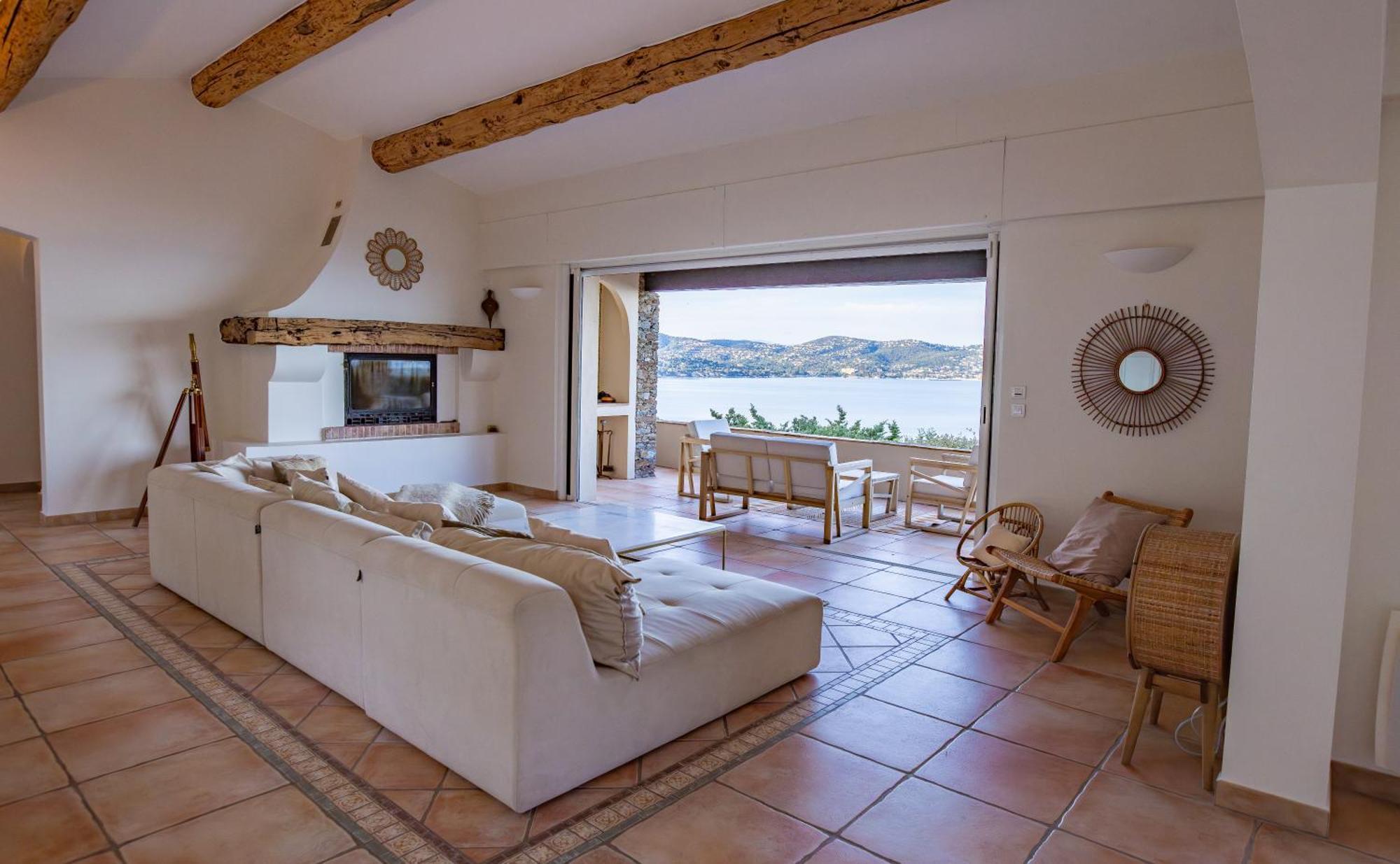 Superbe Villa, Incroyable Vue Mer, Piscine Chauffee, Climatisee سانت ماكسيم المظهر الخارجي الصورة